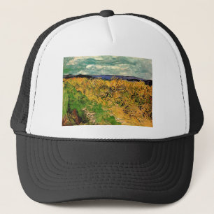 Wheat Fält med Cornblommor av Vincent van Gogh Keps