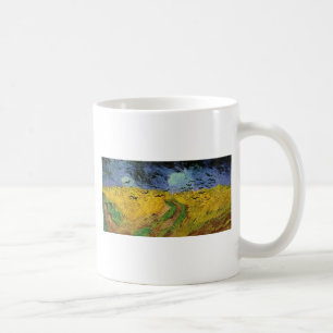 Wheat Fält med Kråka Kaffemugg