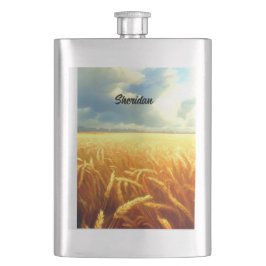 Wheat Fält under sommaren Fickplunta