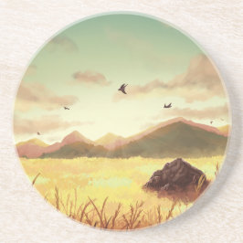 Wheat fields at sunrise underlägg