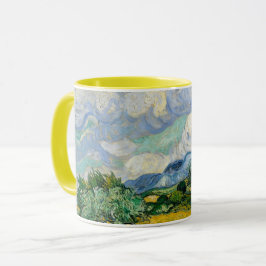 Wheat Fields Van Gogh Mugg