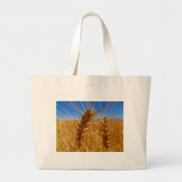 Wheat Large Tote Bag Jumbo Tygkasse