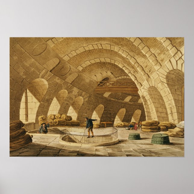 Wheat Store, Rue de Viarmes Poster (Framsidan)