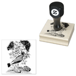 Wheatear Bilberry Camberwell Birds Scrapbooking Stämpel