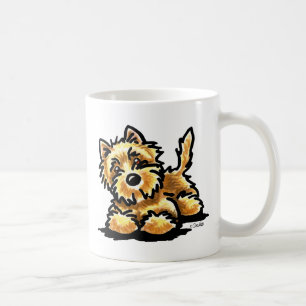 Wheaten Cairn Terrier Art Kaffemugg
