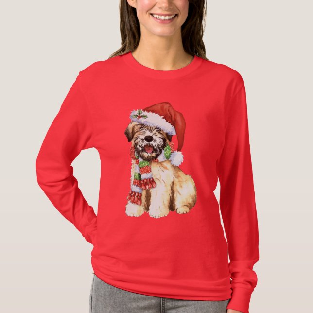 Wheaten lyckliga Howlidays T-shirt (Framsida)