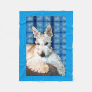Wheaten Scottie Fleece Blanket