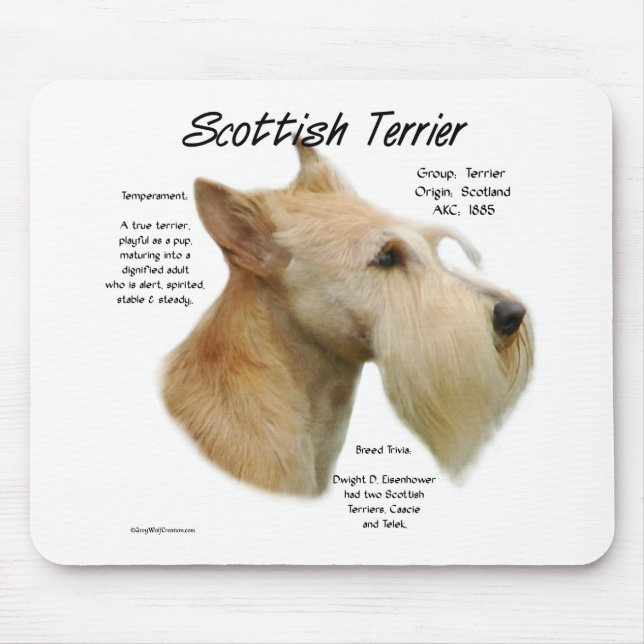 Wheaten Scottie History Musmatta (Framsidan)