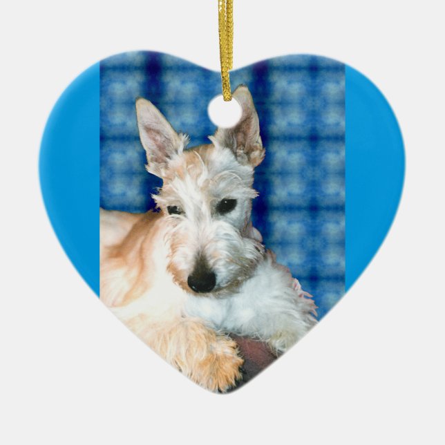 Wheaten Scottie Ornament (Framsidan)