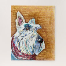 Wheaten Scottie Pussel
