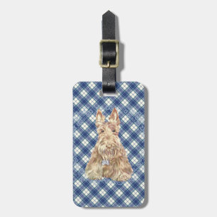 Wheaten Scottie-ruta Bagagebricka