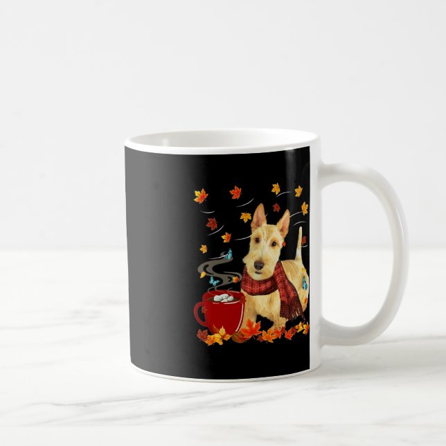 Wheaten Scottish Terrier - Fall - Chocolate - Hett Kaffemugg (Höger)