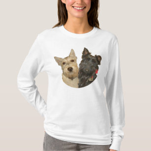 Wheaten & Svarta Skotska Terrier T-shirt