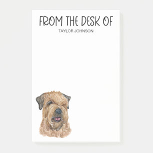 Wheaten Terrier Älskare Post-it Block