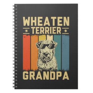 Wheaten Terrier Farfar Anteckningsbok