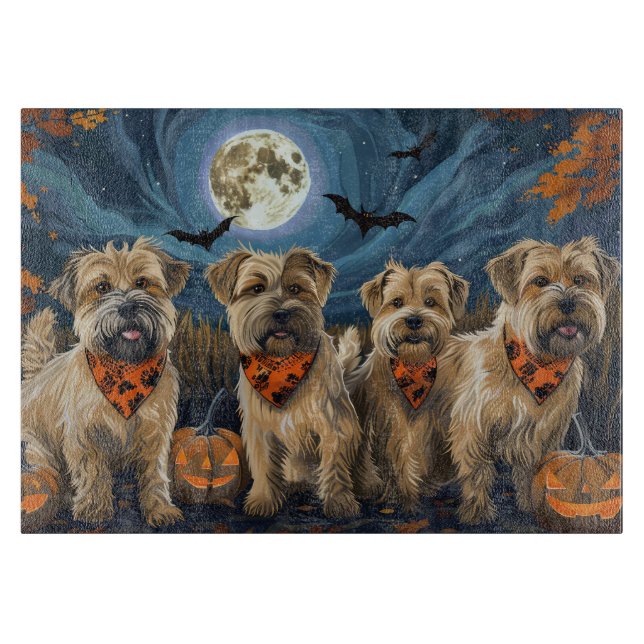 Wheaten Terrier Halloween Spooky (Framsidan)