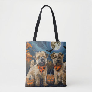Wheaten Terrier Halloween Spooky Tygkasse