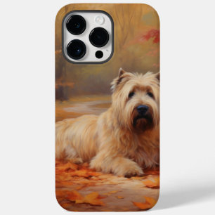 Wheaten Terrier i Höst löv Fall Inspire