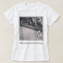 Wheaten Terrier i staden Tee