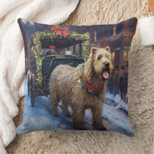 Wheaten Terrier jul, julsäsong Kudde