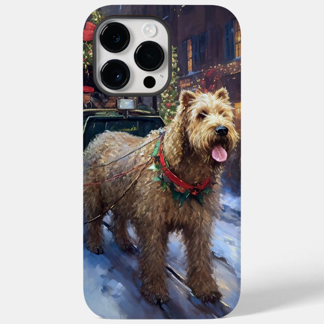 Wheaten Terrier Julfirande Säsong (Baksida)