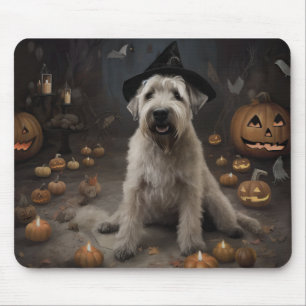 Wheaten Terrier Pumpakakor Halloween Skräckinjagan Musmatta