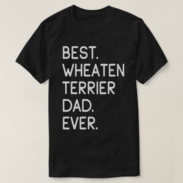 Wheaten Terrier T Shirt (Design framsida)