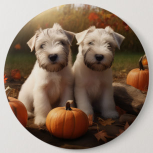 Wheaten Terrier Valp Höstglädje Pumpa Knapp