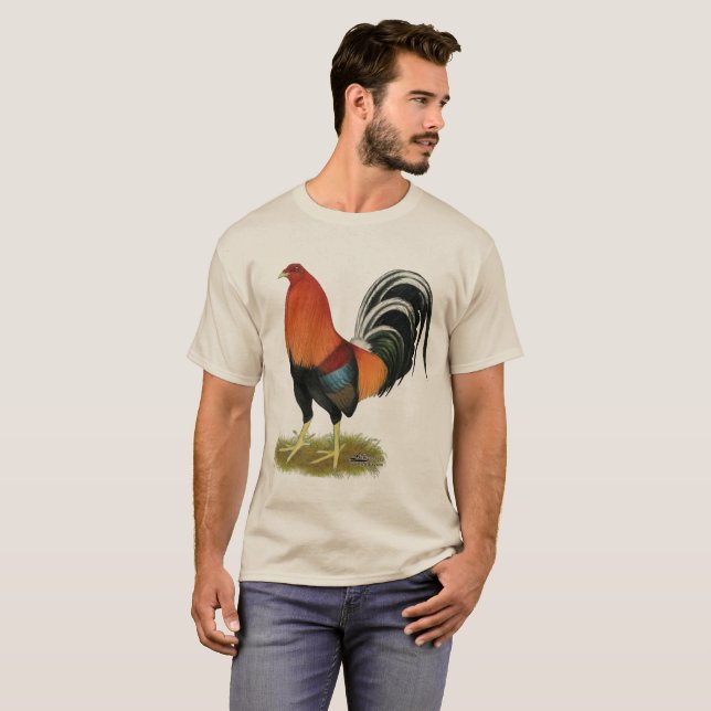 Wheaten tupp för Gamecock T-shirt (Hel framsida)