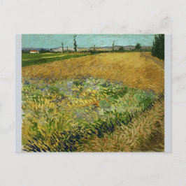 Wheatfield av Vincent Van Gogh Vykort