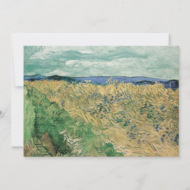 Wheatfield med kornblommor | Vincent van Gogh (Framsida)