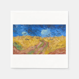 Wheatfield with Crows by Vincent van Gogh Pappersservett