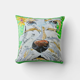 Wheaton Scottie Vibe Tri-Blend Shirt Kudde