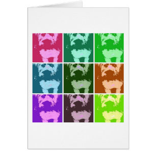Wheaton Terrier Hälsningskort