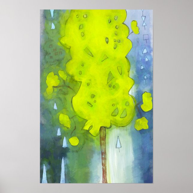 Whee, a Träd Poster (Framsidan)