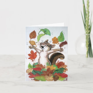 WHEEEE ....... VILKEN ROLIGT!!  NOTECARD KORT