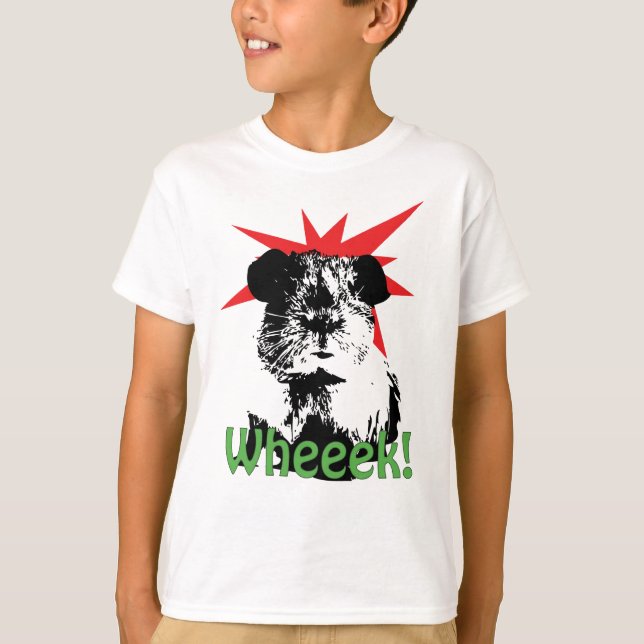 Wheeek! Tee Shirt (Framsida)