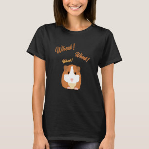 Wheek Guinea Gris Long Hair Kort Hair Breeder Guin T Shirt