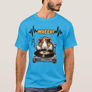 Wheek Guinea Gris Tshirt Roligt Djuröverlämnings T Shirt