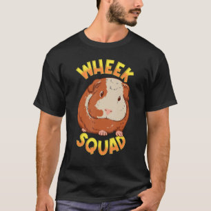 Wheek Squad Guinea Gris Hamster Pet Rodent Hamster T Shirt