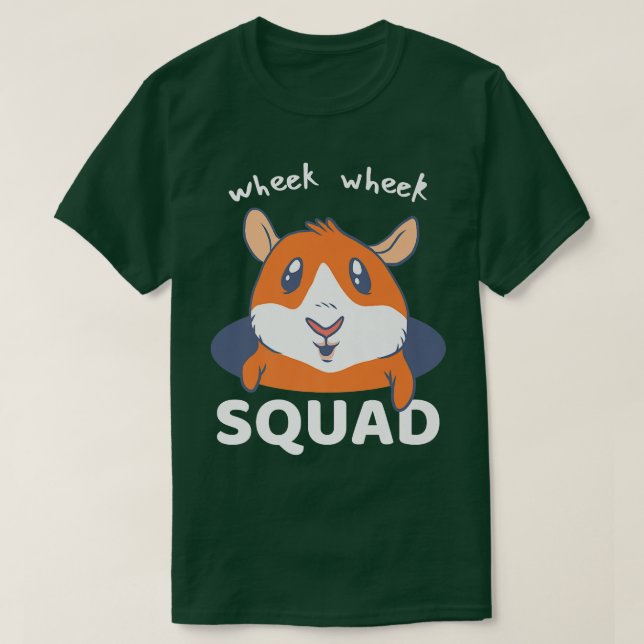 Wheek Squad - Guinea Gris Premium 5598 T Shirt (Design framsida)