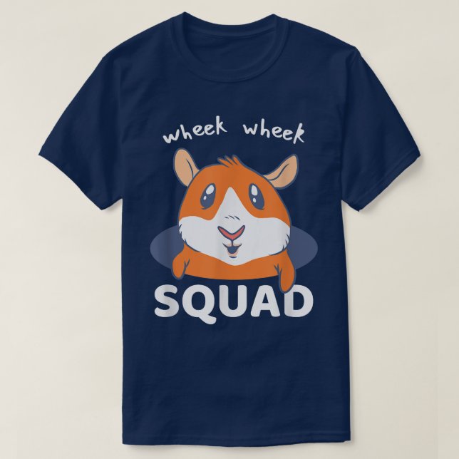Wheek Squad Guinea Gris T Shirt (Design framsida)