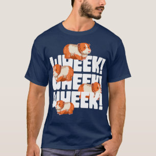 Wheek Wheek Wheek Guinea Gris T Shirt