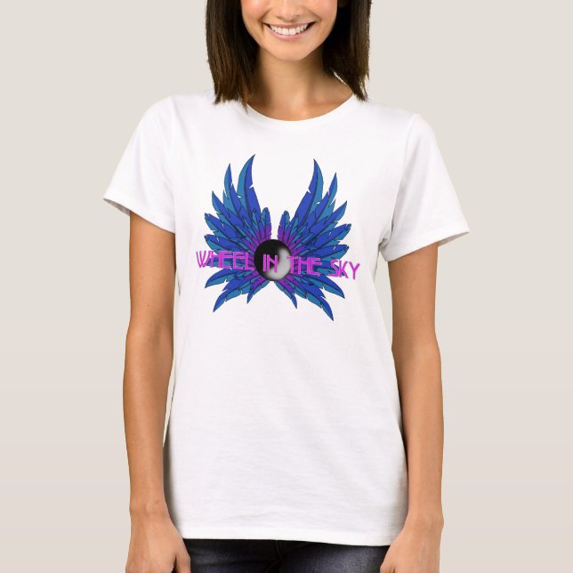 Wheel In The Sky Tee Shirt (Framsida)