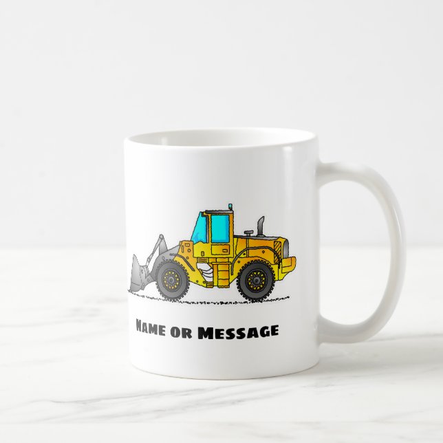 Wheel Loader Mugg, Digger Muggar, Construction The Kaffemugg (Höger)