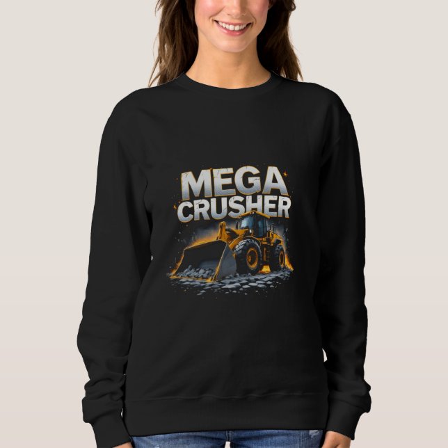 Wheel Loader Operator Construction Worker Earth Mo T Shirt (Framsida)
