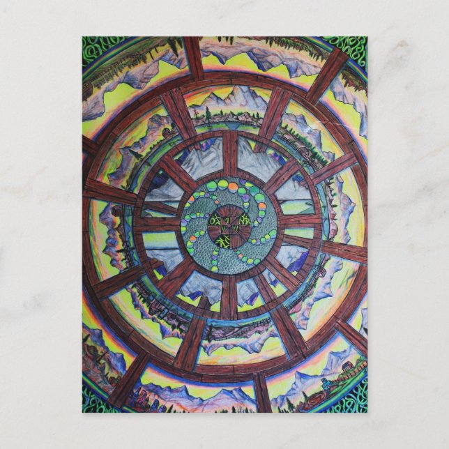 Wheel of Time - Gåvorna Vykort (Framsida)