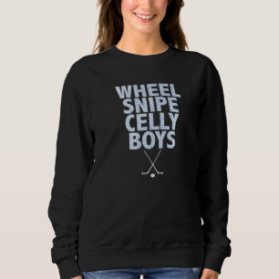 Wheel Snipe Celly Boys Hockey T Shirt
