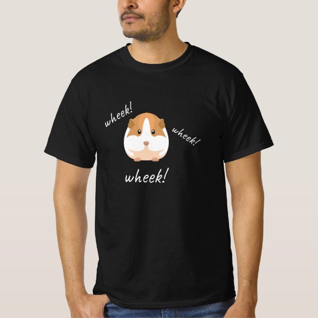 Wheel Wheent Guinea Gris T Shirt (Framsida)