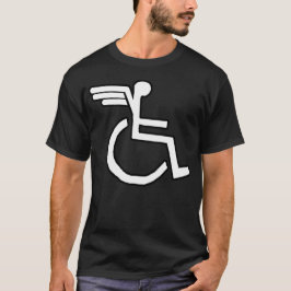 WHEELCHAIR FLIER! T SHIRT